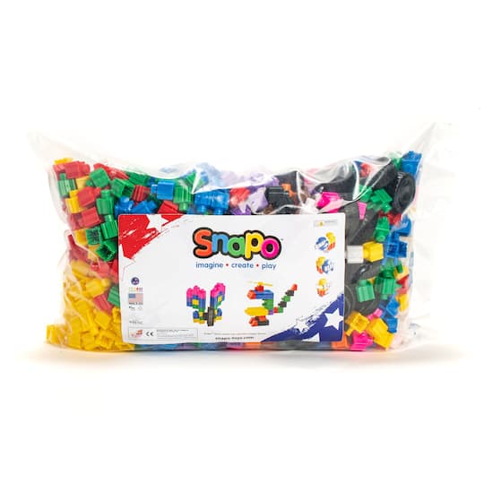 Snapo™ Jr. Building Blocks Mega Builders Kit, 1100pc.